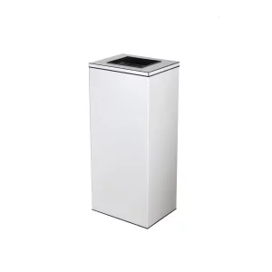 سطل زباله 50 لیتری دریچه از بالا مدل 730 رنگ سفید