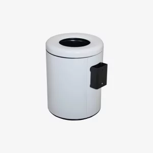 سطل زباله 5 لیتری دیواری مدل W-50 رنگ سفید
