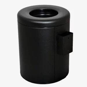 سطل زباله 5 لیتری دیواری مدل W-50 رنگ مشکی