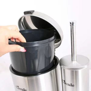 خرید سطل زباله و برس دیواری مدل CE380
