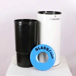قیمت سطل زباله سه قلو بازیافتی مدل MA575 W