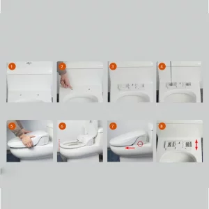 طریقه نصب دستگاه روکش اتوماتیک توالت فرنگی مدل NS301B