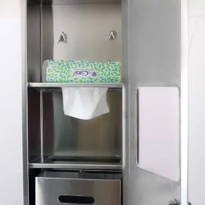 ویژگی های ست جا دستمالی و مخزن زباله توکار J6