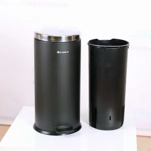 خرید سطل زباله پدالدار استیل 16 لیتری Brasiana