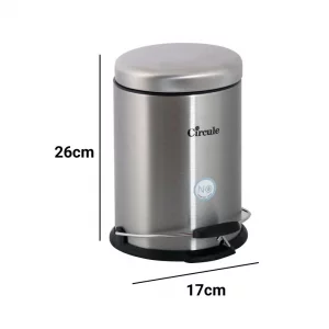 ابعاد سطل زباله 3 لیتری آرام بند CE301