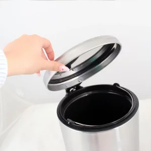 سطل زباله استیل 5 لیتری آرام بند CE500