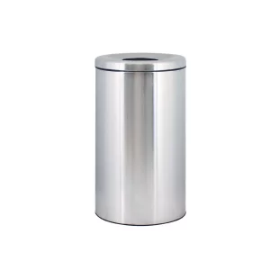 سطل زباله اداری 20 لیتری مدل MA-525 رنگ استیل