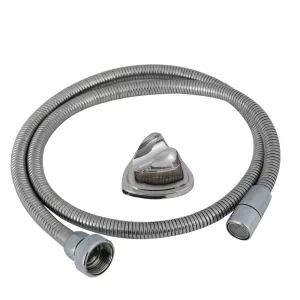 شلنگ توالت نقره ای مات کد 61