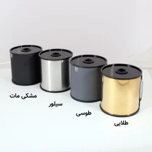 رنگ بندی جا دستمال کاغذی گرد کوچک ROJIN