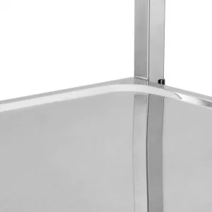 بدنه مقاوم ترولی چهار طبقه استیل تخت 624