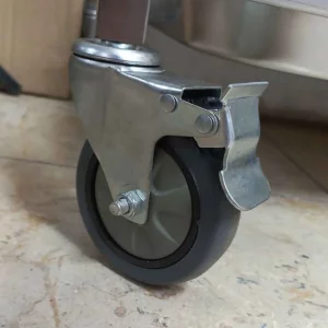 موارد استفاده از ترولی چهار طبقه استیل تخت 624