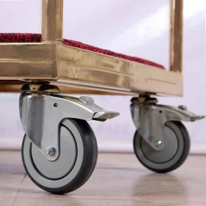 چرخ های مقاوم ترالی حمل چمدان مدل 6300