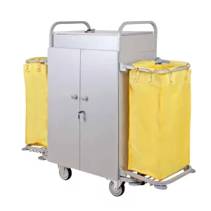 ترولی هتلی تاشو درب‌دار مدل 9410