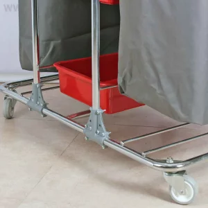 چرخ های مقاوم ترالی هتلی مدل DERIN 3102