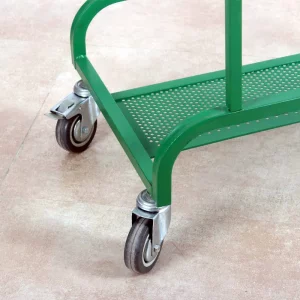 چرخ های مقاوم ترالی بین برزنتی 4 گوش بزرگ مدل 7400