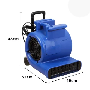 ابعاد دمنده صنعتی قوی (باد گرم) 900R