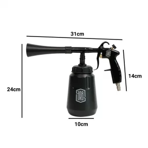 ابعاد تمیز کننده بادی TornadoGun SBR
