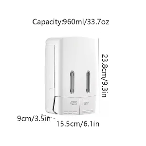 ابعاد صابون ریز دیواری دوقلو R960