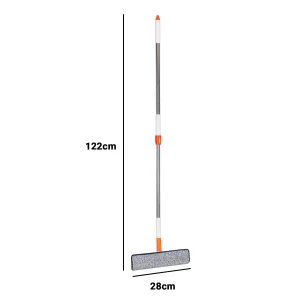 طول دسته شیشه پاک کن خانگی با دسته 1.2 متری NOBEL20