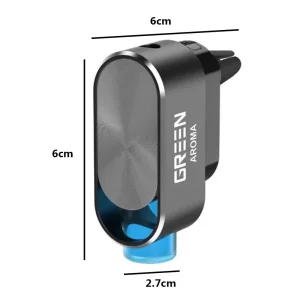 ابعاد دستگاه خوشبو کننده ماشین GREEN AROMA 120