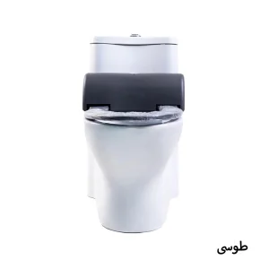 دستگاه رول توالت فرنگی Navisani NS220A بدون درب رنگ طوسی