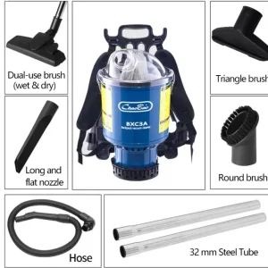 کاربرد جاروبرقی کوله پشتی Green 1000