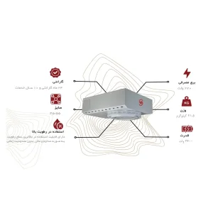 قیمت دستگاه خشک کن بدن و سشوار دیواری مدل آوانس