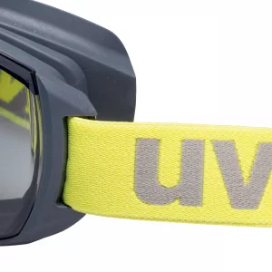 عینک ایمنی گاگل دودی uvex مدل megasonic کد 9320281
