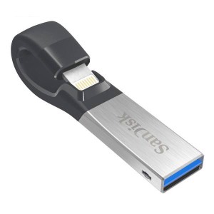 فلش مموری سن دیسک مدل iXPand USB3.0 با ظرفیت 32 گیگابایت