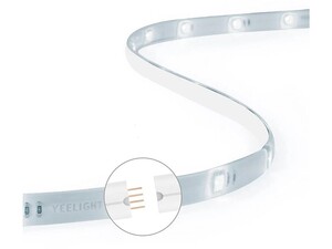 خرید چراغ ال‌ ای‌ دی ریسه‌ای شیائومی Xiaomi Yeelight YLOT01YL Light Strip Extended Cable 1m