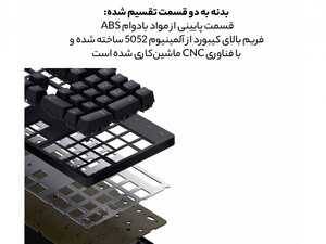 کیبورد گیمینگ با سیم شیائومی Mi Mechanical Keyboard Cherry Version HZJP01YM