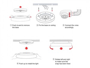 لامپ سقفی هوشمند شیائومی Xiaomi YYeelight YLXD76YL Smart LED Ceiling Light