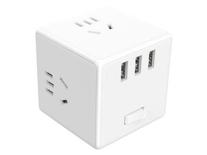 چند راهی مکعبی قابل اتصال به پریز میجیا شیائومی Xiaomi Mijia Magic Cube Socket Plug Multifunctional USB Charger