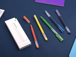 فروش بسته 5 تایی خودکار شیائومی gel pens Xiaomi Mi mjzxb03wc jumbo Colourful pen