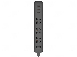 چند راهی سه سوکت و سه یو اس بی شیائومی  Xiaomi Mi Power Strip Europlug XMCXB01QMN