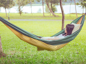 کیفیت تخت آویز درختی شیائومی Xiaomi Chao Outdoor Anti-mosquito Hammock YC-HWDC01