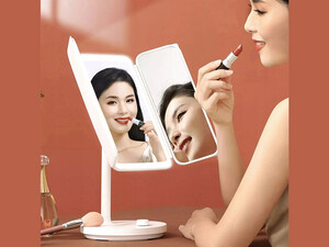 آینه آرایشی شیائومی Xiaomi Jordan And Judy LED CountertopVanity Mirror Foldeable Nv536