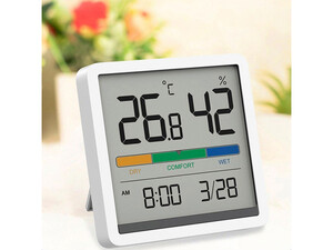 دماسنج و رطوبت سنج دیجیتالی شیائومی Xiaomi MIIIW Temperature and Humidity Clock NK5253