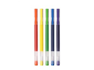 بسته 5 تایی خودکار شیائومی Xiaomi Mi MJBWB03WC Super Durable Writing Gel Pen