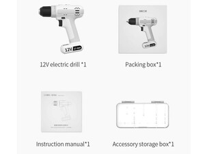 دریل پیچ گوشتی شارژی شیائومی Xiaomi Mas craftsman Electric Drill MSID1202