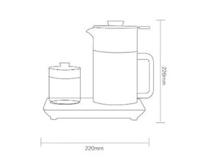 چای ساز چند منظوره شیائومی Xiaomi Viomi Multi-Function Steam Spray Tea Maker VXZC01