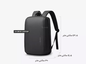 خرید کوله پشتی  بنج مناسب برای لپ تاپ 14 اینچی Bange BG-2809 Backpack Bag for 14 Inch