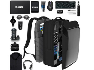 خرید کوله پشتی لپ تاپ دارای پورت یو اس بی  BANGE BG-S51 Laptop Backpack 15.6