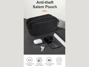 کیف لوازم جانبی دارای قفل رمزدار ویوو WIWU Anti-Theft Salem Pouch