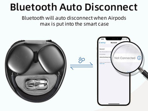 کیف هدفون بلوتوثی اپل مکس ویوو wiwu Chicago AirPods max Case