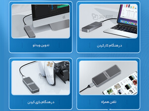 قیمت باکس M.2 NVMe SSDاوریکو