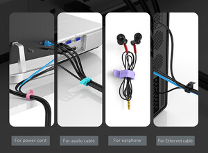 خرید بند کابل سیلیکونی رنگارنگ ORICO-SG-PH5 Colorful Silicone Cable Tie