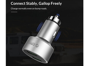 شارژر فندکی 2 پورت یواس‌بی اوریکو ORICO UPC-2U Dual USB Car Charger