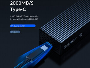 خرید باکس هارد M.2 SSD اوریکو ORICO-M2PVC3-G20 USB3.2 20Gbps M.2 NVMe SSD Enclosure