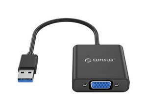 فروش مبدل یو اس بی به وی جی ای اوریکو ORICO UTV-BK USB3.0 TO VGA ADAPTER